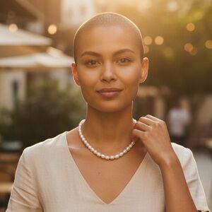Pearl Classic White Necklace